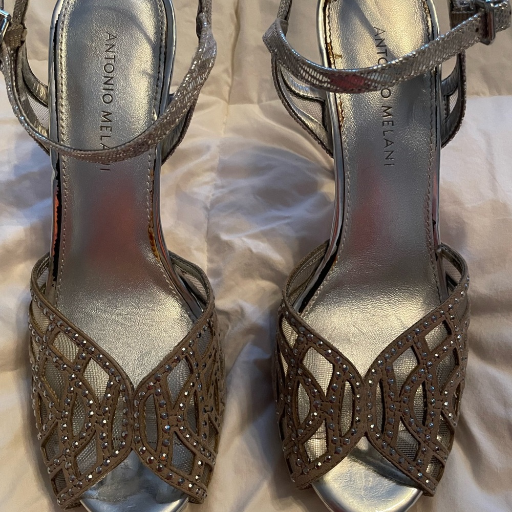 ANTONIO MELANI Silver Heels